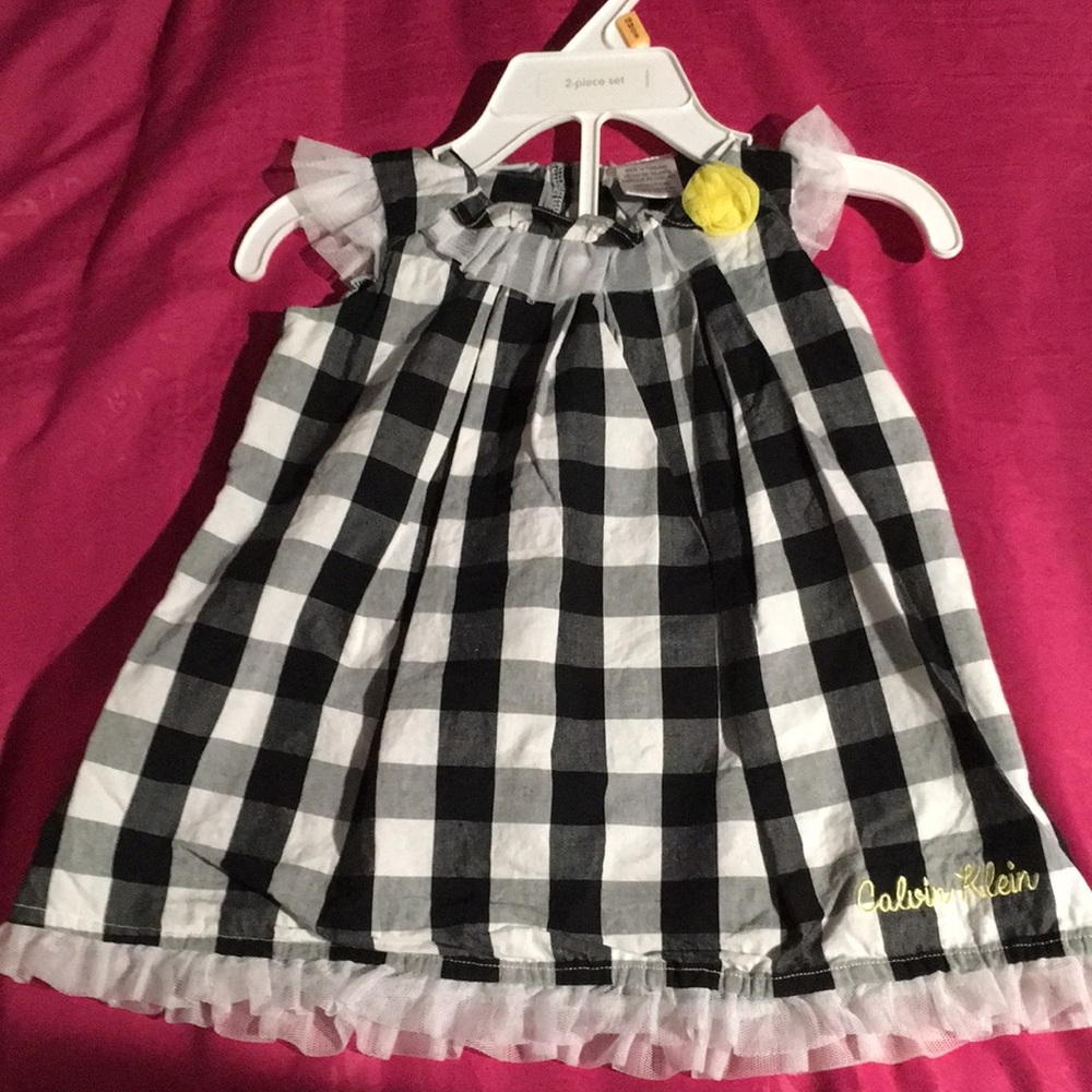 CK 12M Dress with diaper cover